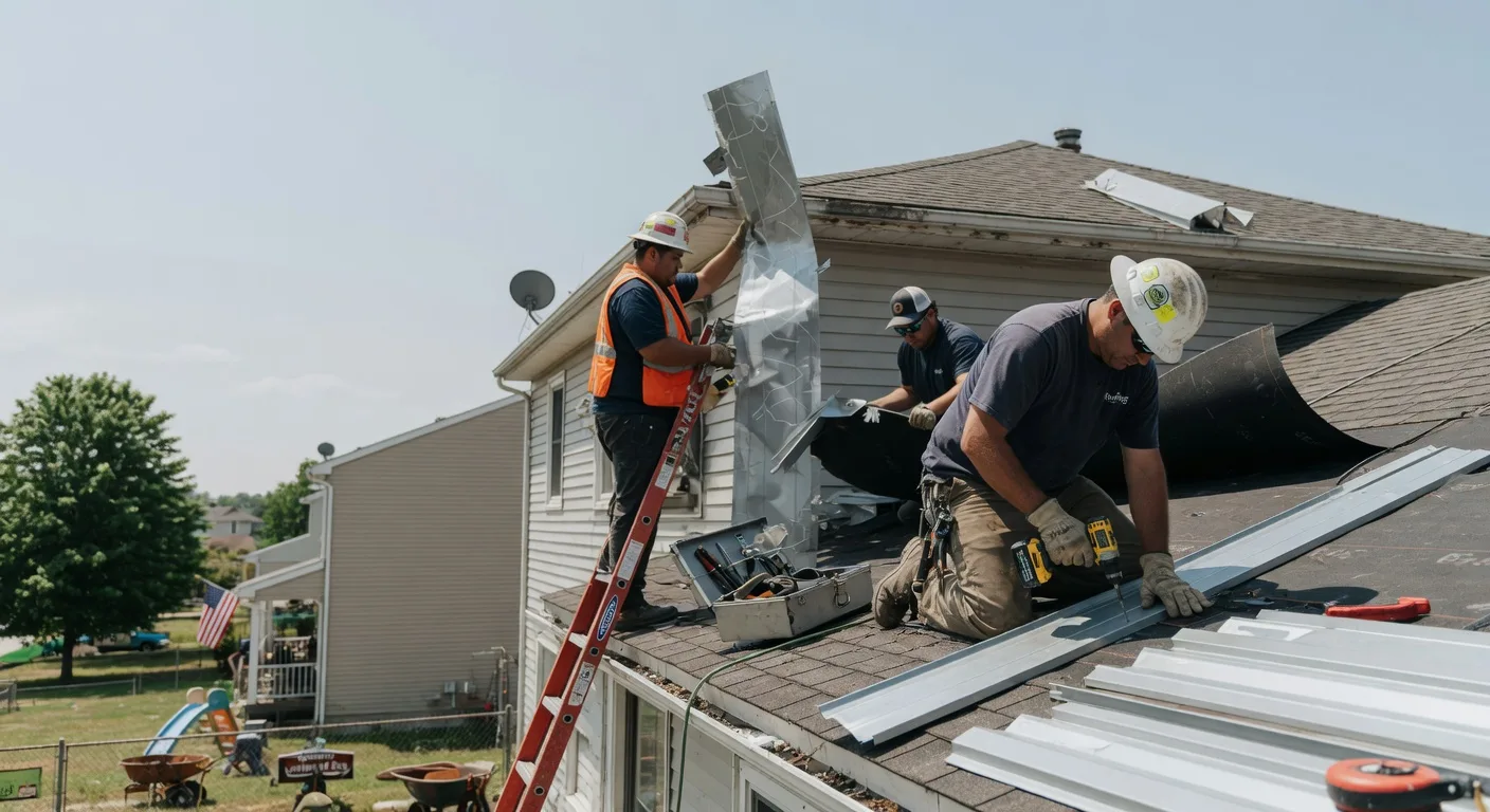 Metal Roof Repair in Monmouth, ME